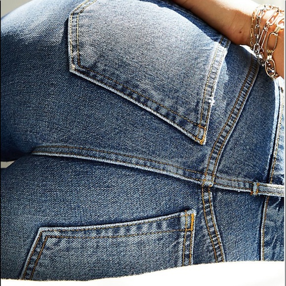 Free People Stella Skinny Jeans in Heptford Blue - Picture 4 of 4